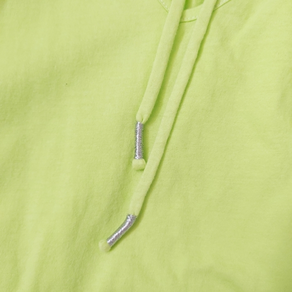 Aeropostale Neon Cotton Green Off the Shoulder tshirt - Picture 5 of 7